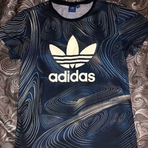 Trippy Adidas Workout Shirt